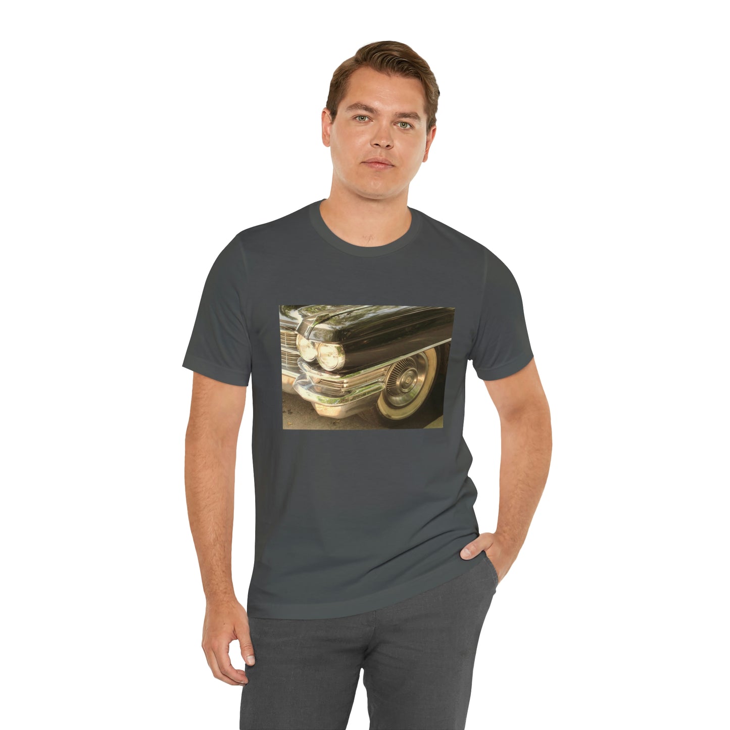 Vintage Car on a Summer Day - Unisex Jersey Short Sleeve Tee ~ Sharon Dawn Collection