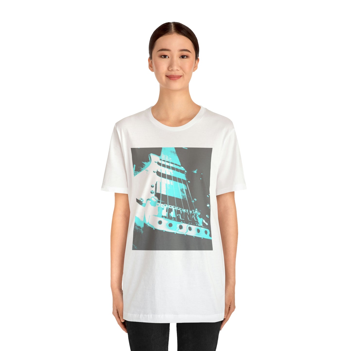 Blue Guitar - Unisex Jersey Short Sleeve Tee ~ Sharon Dawn Collection