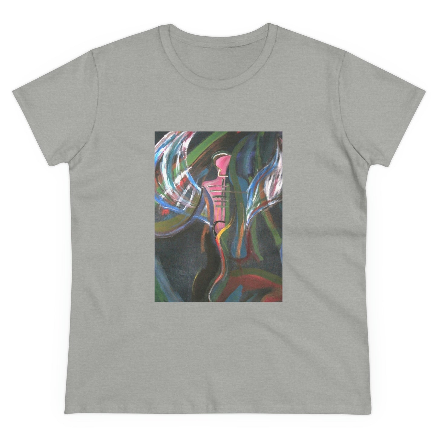 Angel - Women's Midweight Cotton Tee ~ Sharon Dawn Collection