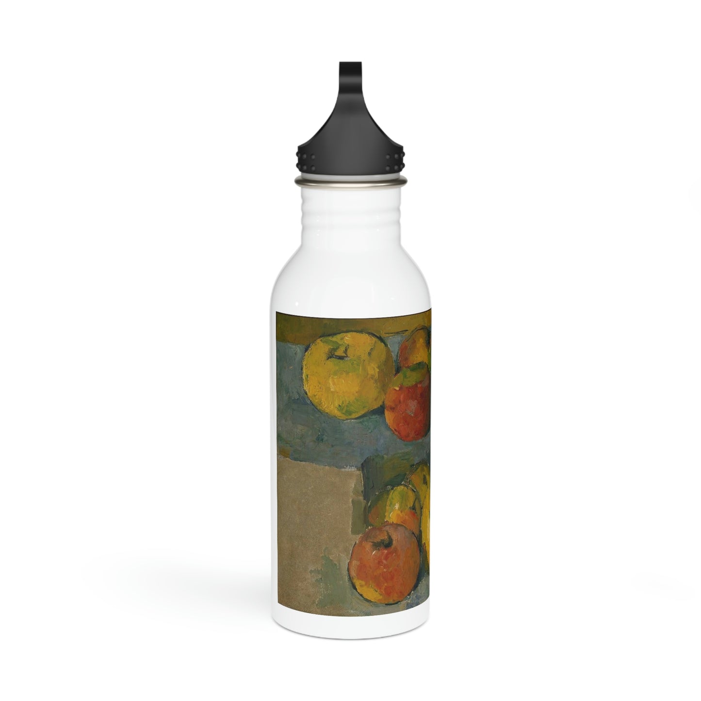 Apples - Cezanne - 1878 - Stainless Steel Water Bottle - Limited Edition