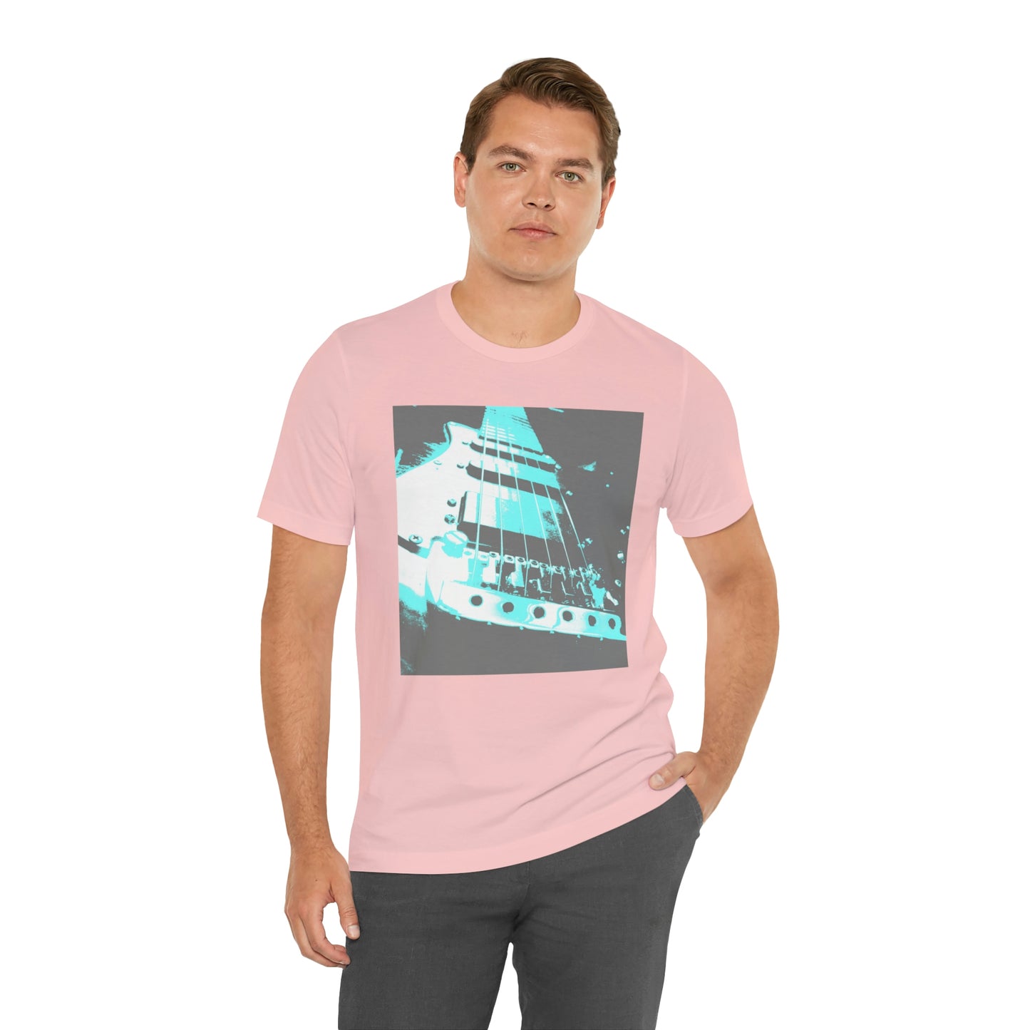 Blue Guitar - Unisex Jersey Short Sleeve Tee ~ Sharon Dawn Collection