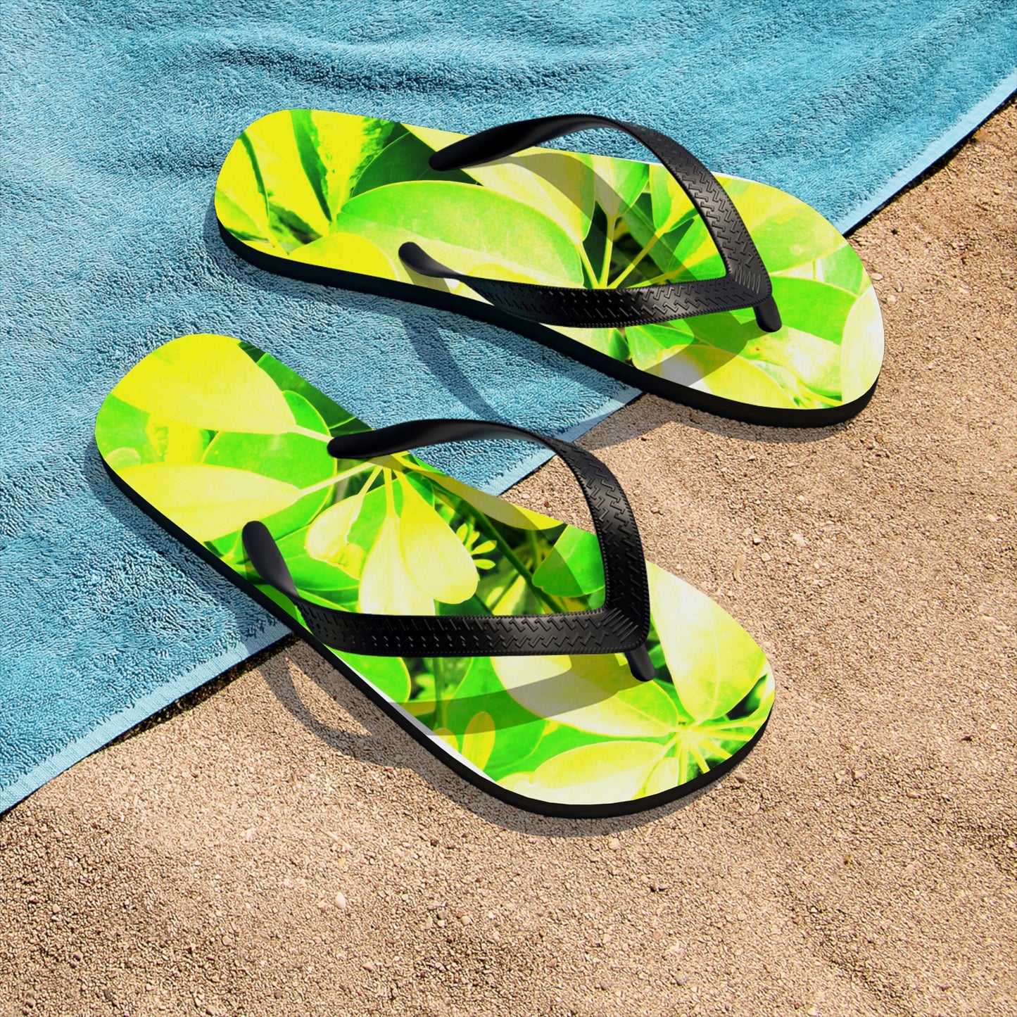 Plants - Unisex Flip-Flops ~ Sharon Dawn Collection