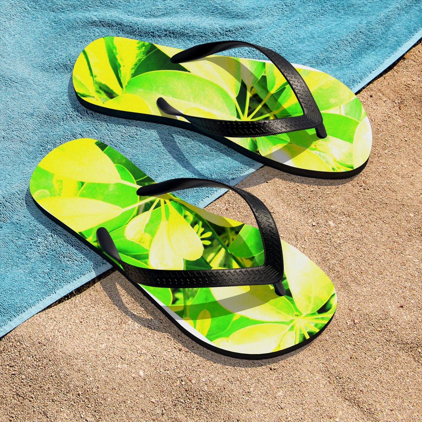 Plants - Unisex Flip-Flops ~ Sharon Dawn Collection