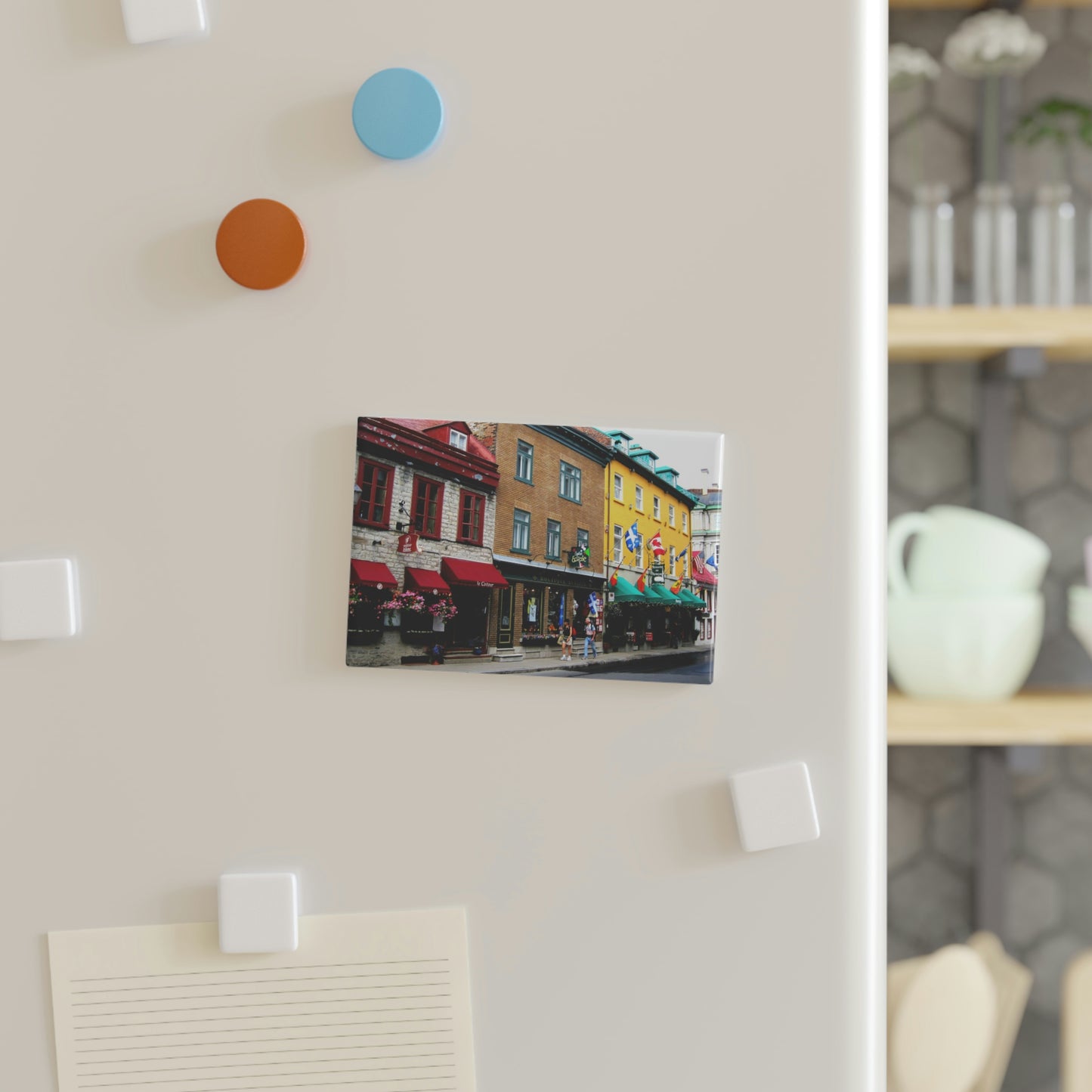 Café & Restaurants - Button Magnet, Rectangle ~ Sharon Dawn Collection - Limited Edition