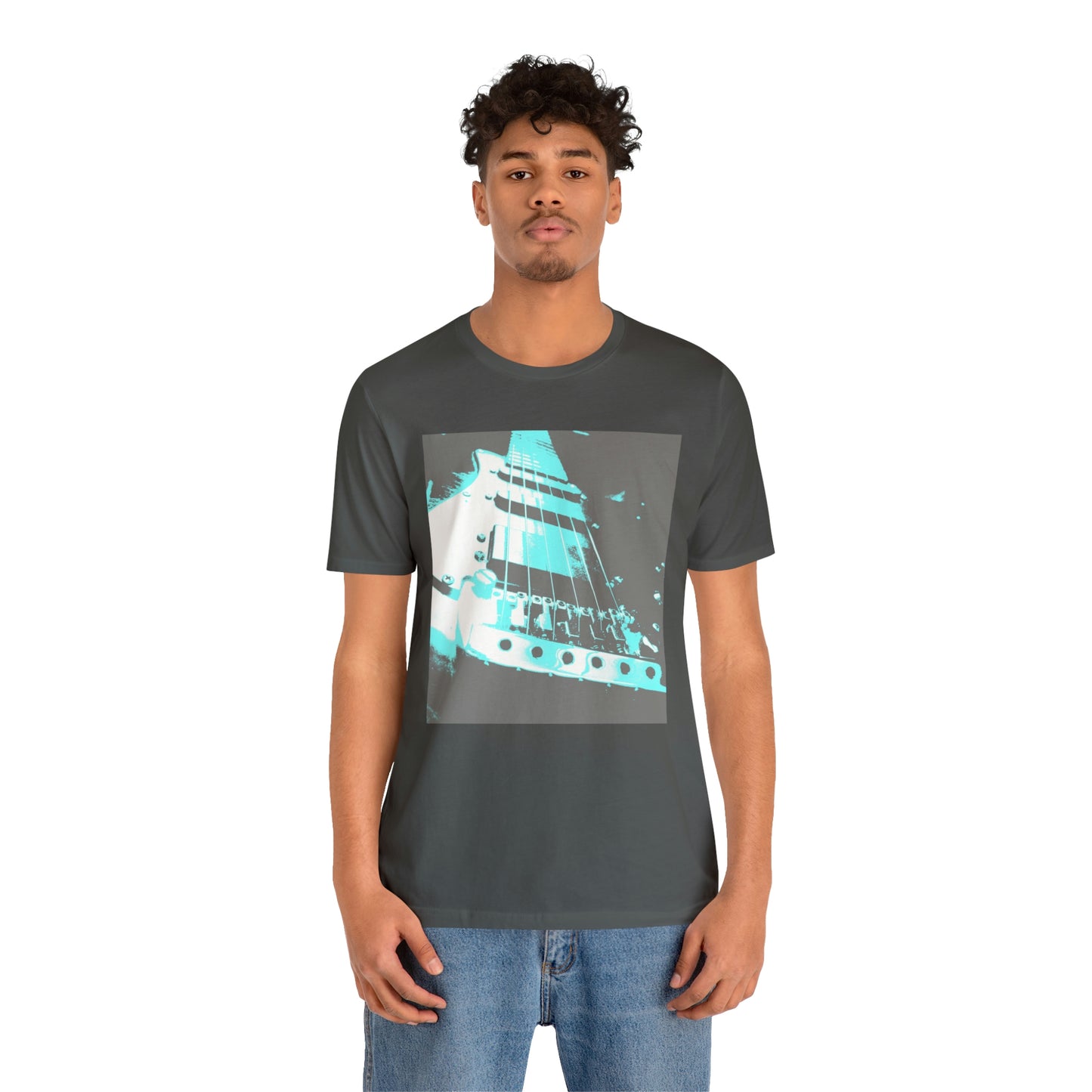 Blue Guitar - Unisex Jersey Short Sleeve Tee ~ Sharon Dawn Collection