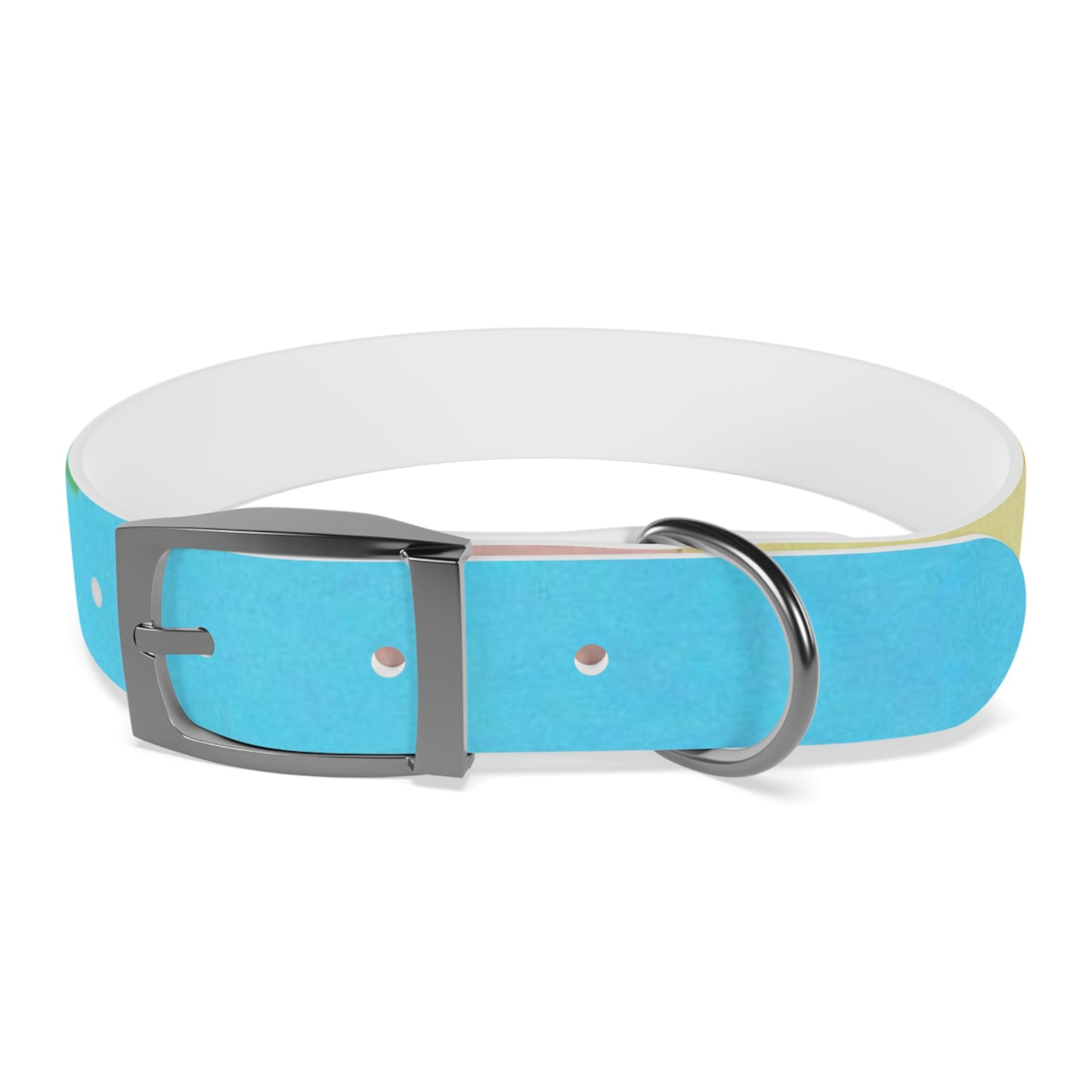 Technicolour Blue - Dog Collar ~ Sharon Dawn Collection