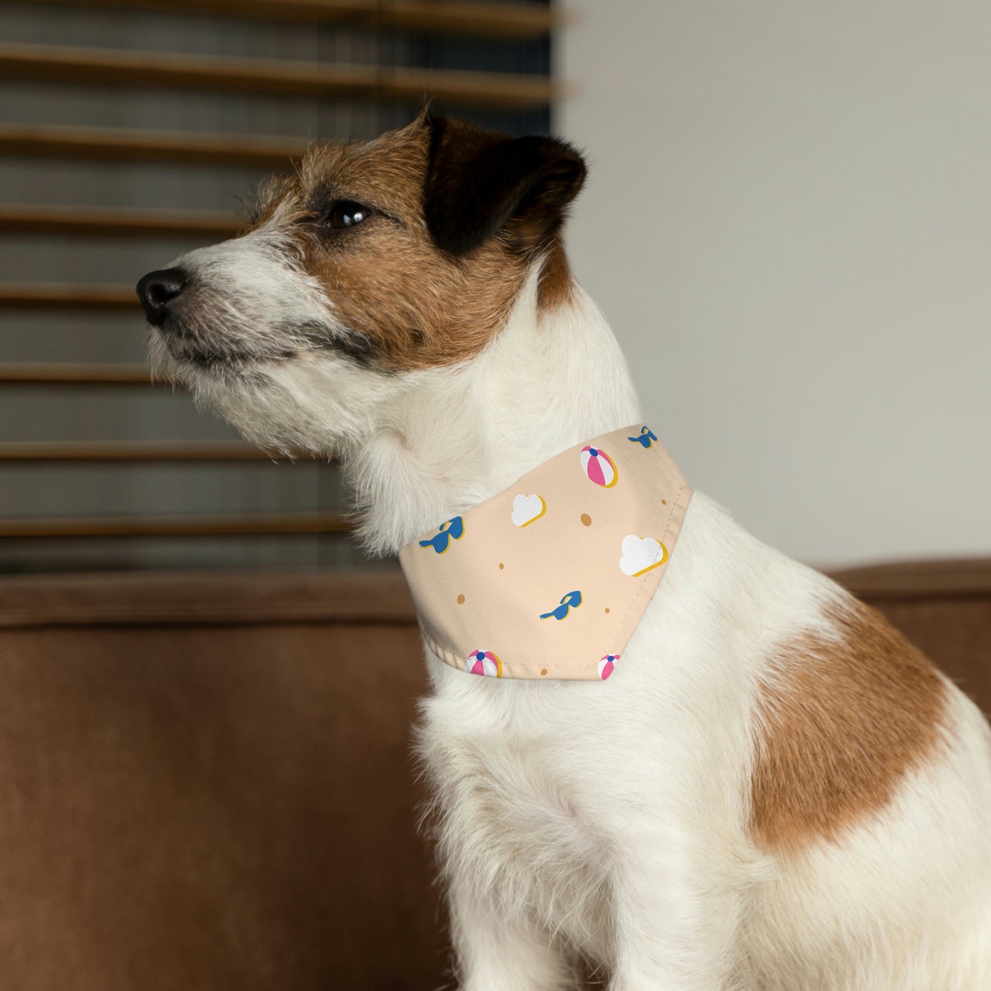 Beach - Pet Bandana Collar ~ Sharon Dawn Collection