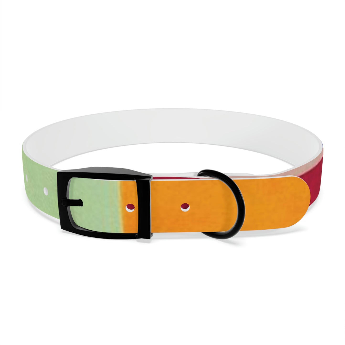 Technicolour Orange - Dog Collar ~ Sharon Dawn Collection
