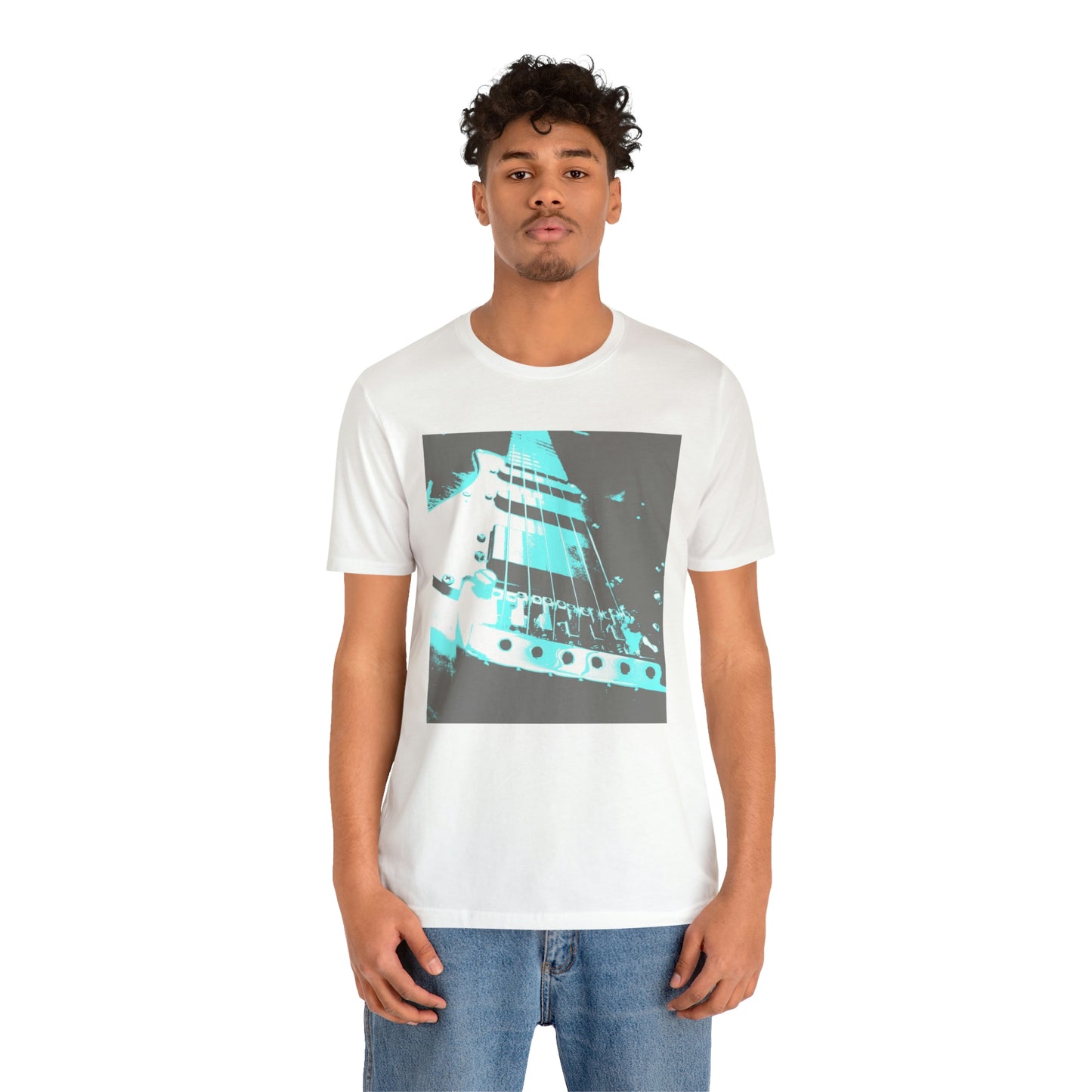 Blue Guitar - Unisex Jersey Short Sleeve Tee ~ Sharon Dawn Collection