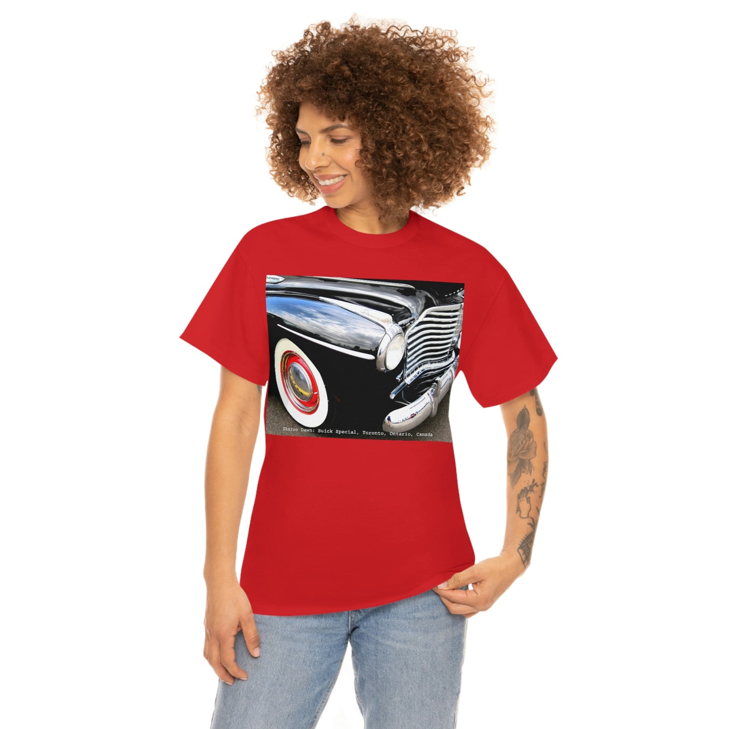 Buick Special - Unisex Heavy Cotton Tee ~ Sharon Dawn Collection (100% Cotton) (Sizes: S-5XL) (Sale Price: $32.99 CAD)