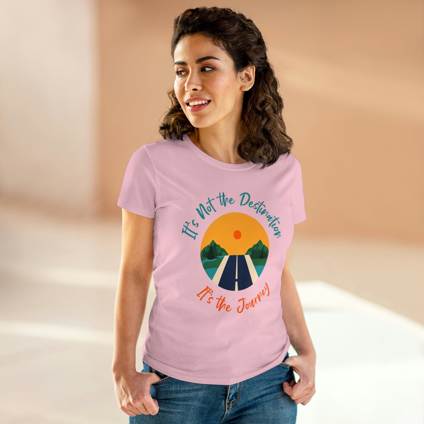 Journey - Women's Midweight Cotton Tee ~ Sharon Dawn Collection