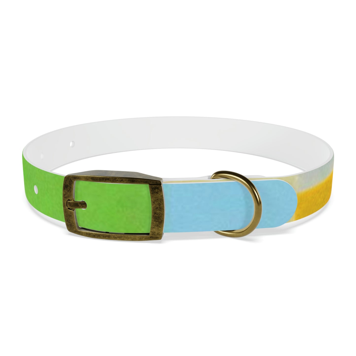 Technicolour Yellow - Dog Collar ~ Sharon Dawn Collection
