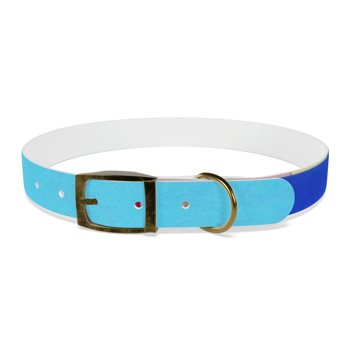 Technicolour Blue - Dog Collar ~ Sharon Dawn Collection