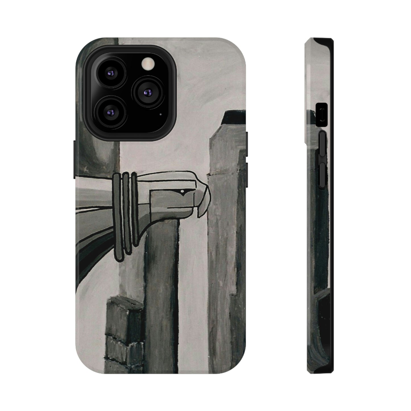 Chrysler Building Painting - Phone Case - Impact-Resistant Cases ~ Sharon Dawn Collection