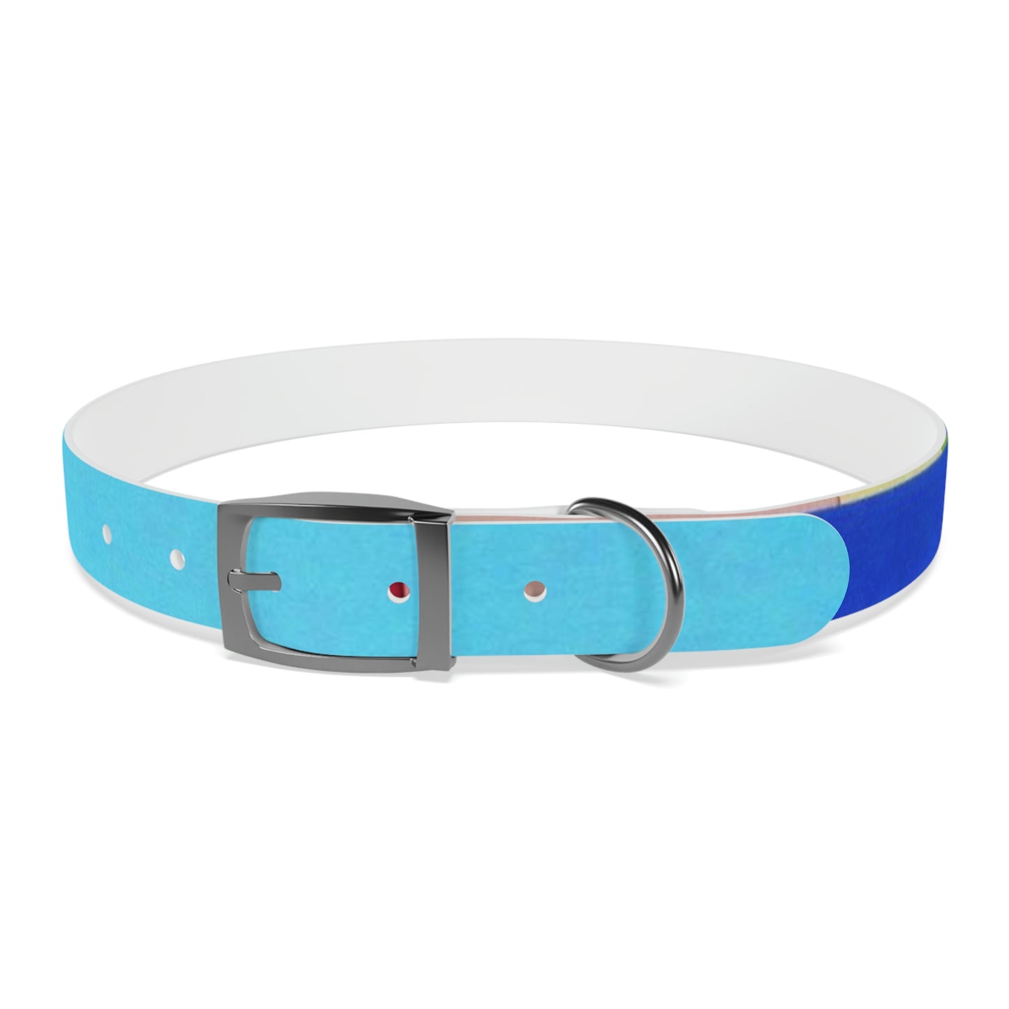 Technicolour Blue - Dog Collar ~ Sharon Dawn Collection