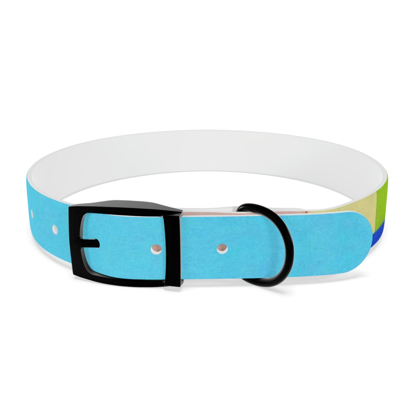 Technicolour Blue - Dog Collar ~ Sharon Dawn Collection