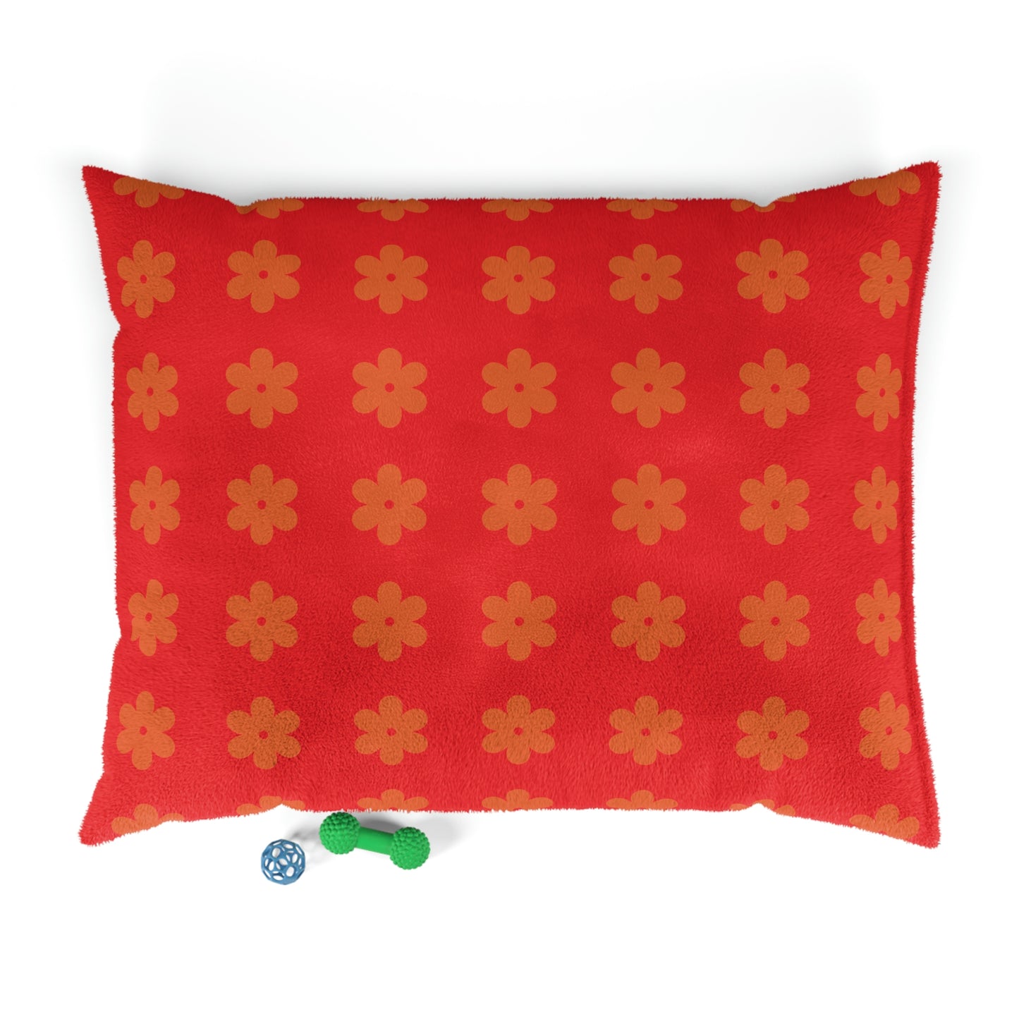 Orange Flower - Pet Bed ~ Sharon Dawn Collection