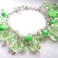 Green Charming Bracelet ~ Sharon Dawn Collection