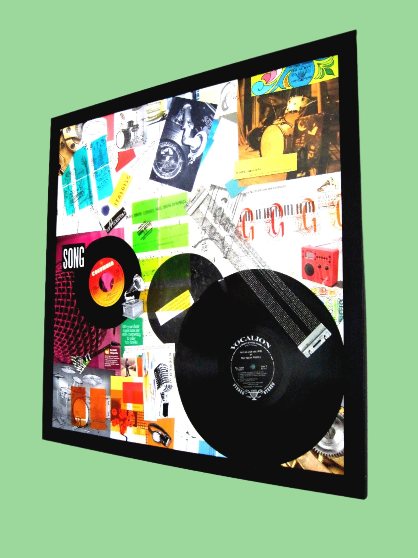 My Music Diary Collage ~ Sharon Dawn Collection