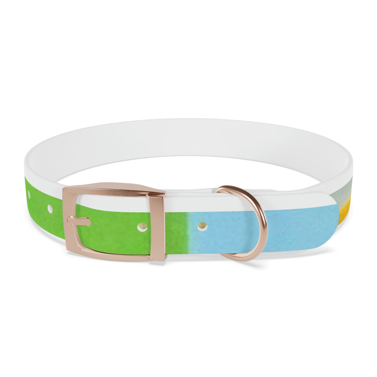 Technicolour Yellow - Dog Collar ~ Sharon Dawn Collection