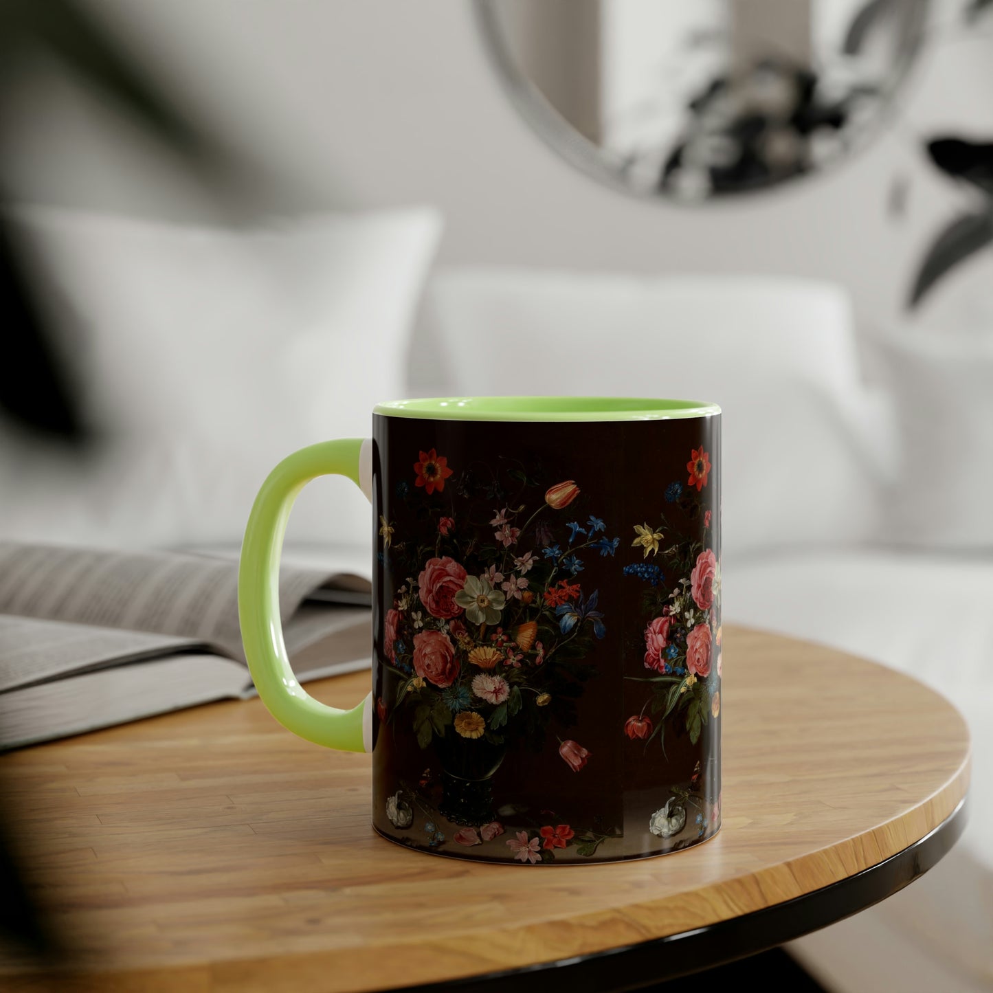 A Bouquet of Flowers - Clara Peters 1612 - Accent Mugs, 11oz - Limited Edition