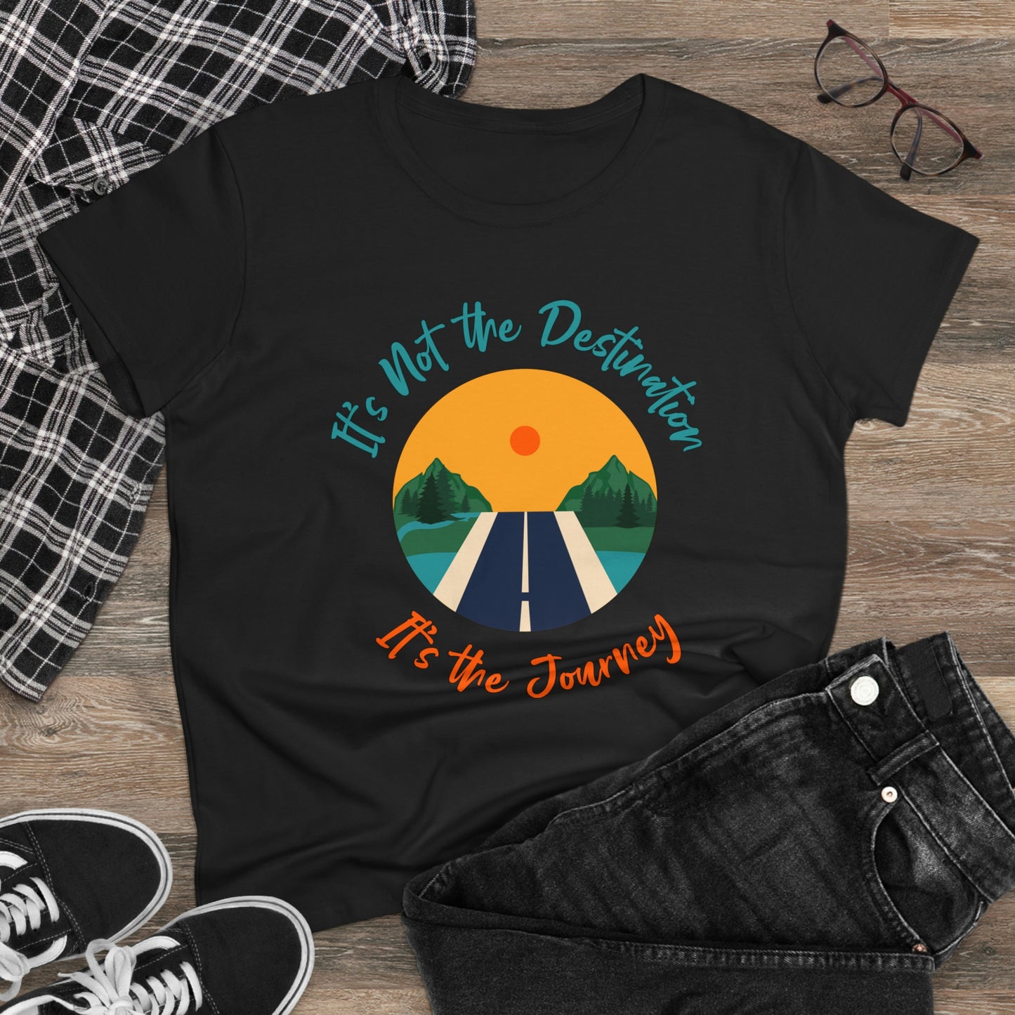 Journey - Women's Midweight Cotton Tee ~ Sharon Dawn Collection
