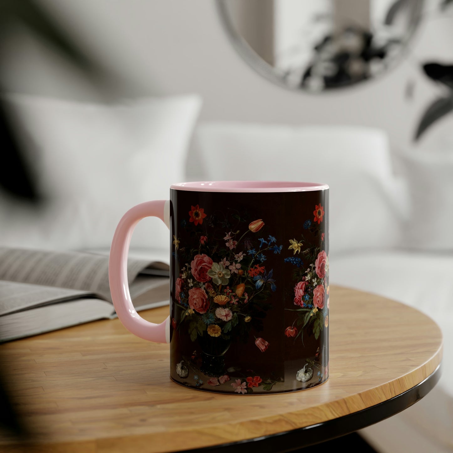 A Bouquet of Flowers - Clara Peters 1612 - Accent Mugs, 11oz - Limited Edition