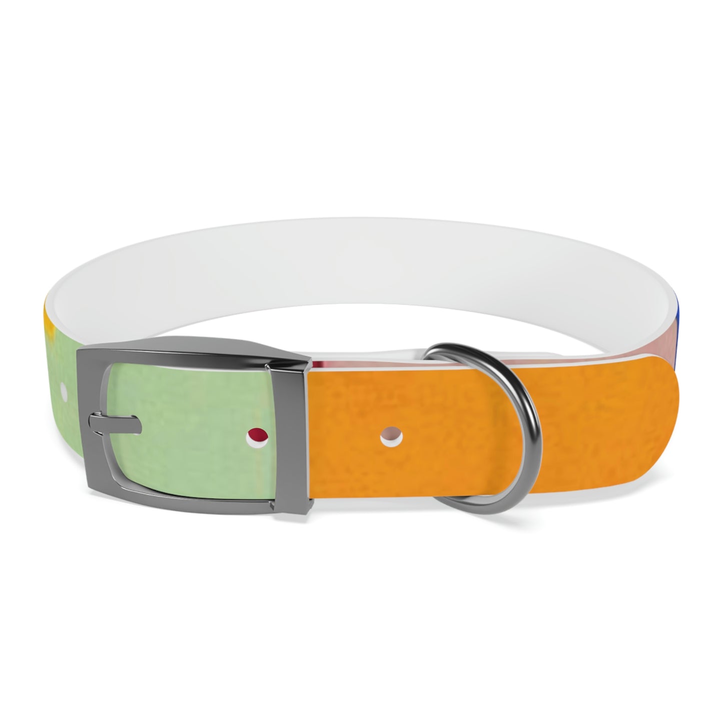 Technicolour Orange - Dog Collar ~ Sharon Dawn Collection