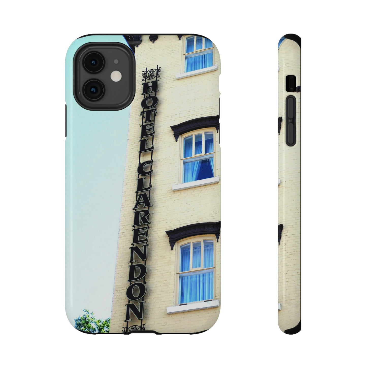 Hotel Clarendon - Phone Case - Impact-Resistant Cases ~ Sharon Dawn Collection