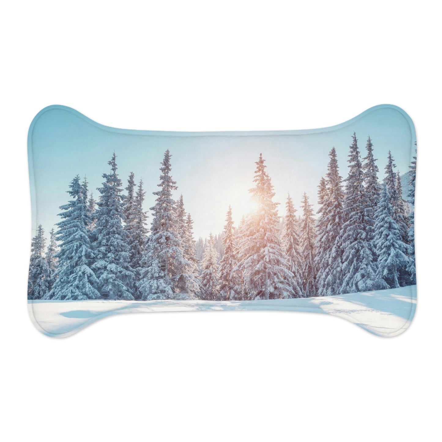 Snowscape - Pet Feeding Mats