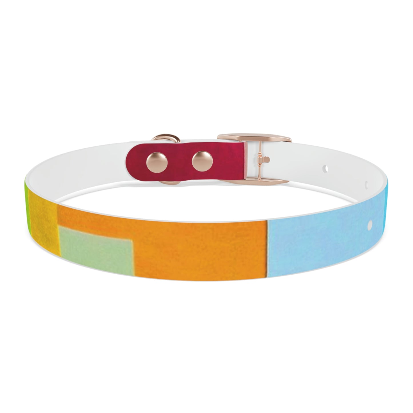 Technicolour Blue - Dog Collar ~ Sharon Dawn Collection