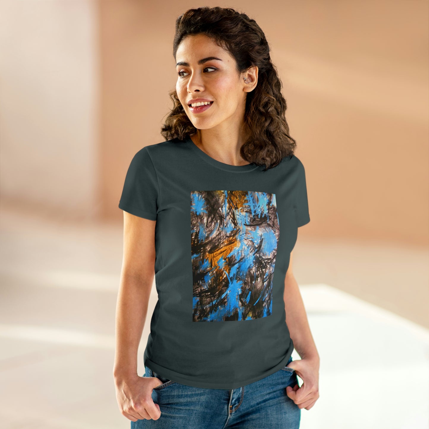 Motivation - Women's Midweight Cotton Tee ~ Sharon Dawn Collection