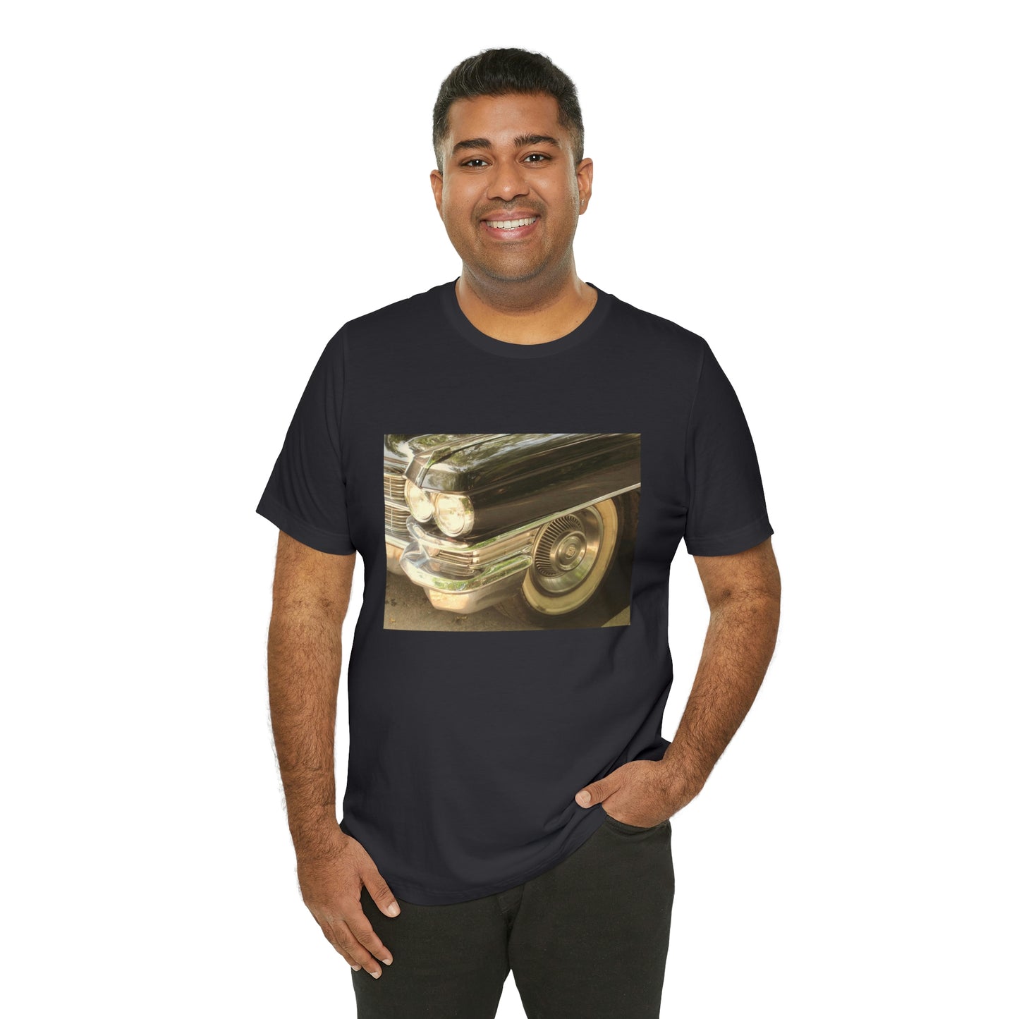 Vintage Car on a Summer Day - Unisex Jersey Short Sleeve Tee ~ Sharon Dawn Collection
