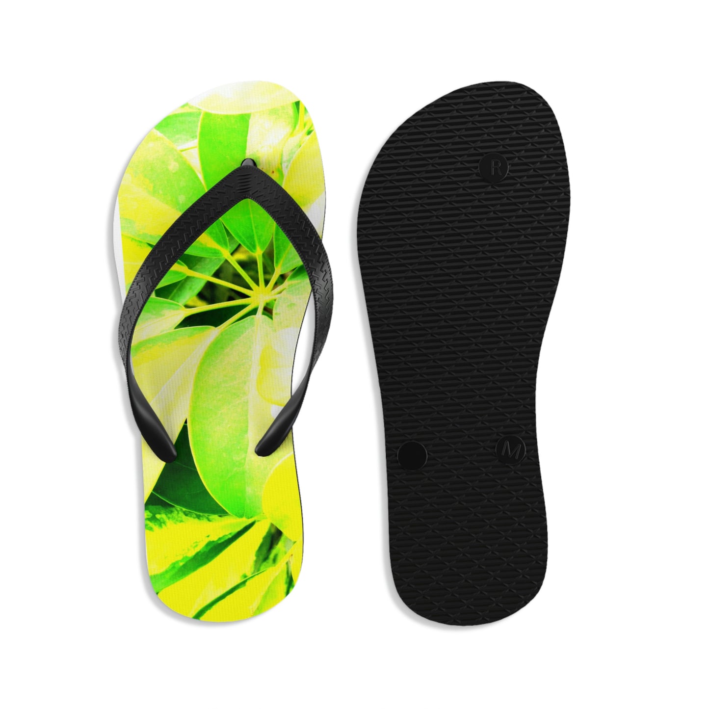 Plants - Unisex Flip-Flops ~ Sharon Dawn Collection