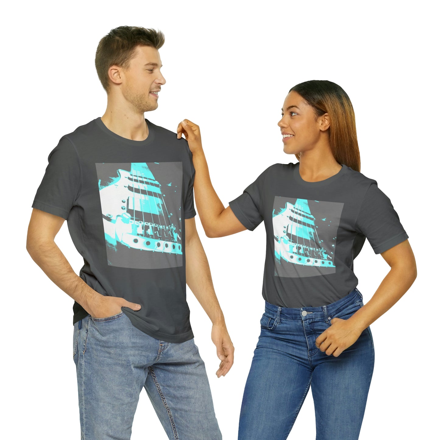 Blue Guitar - Unisex Jersey Short Sleeve Tee ~ Sharon Dawn Collection