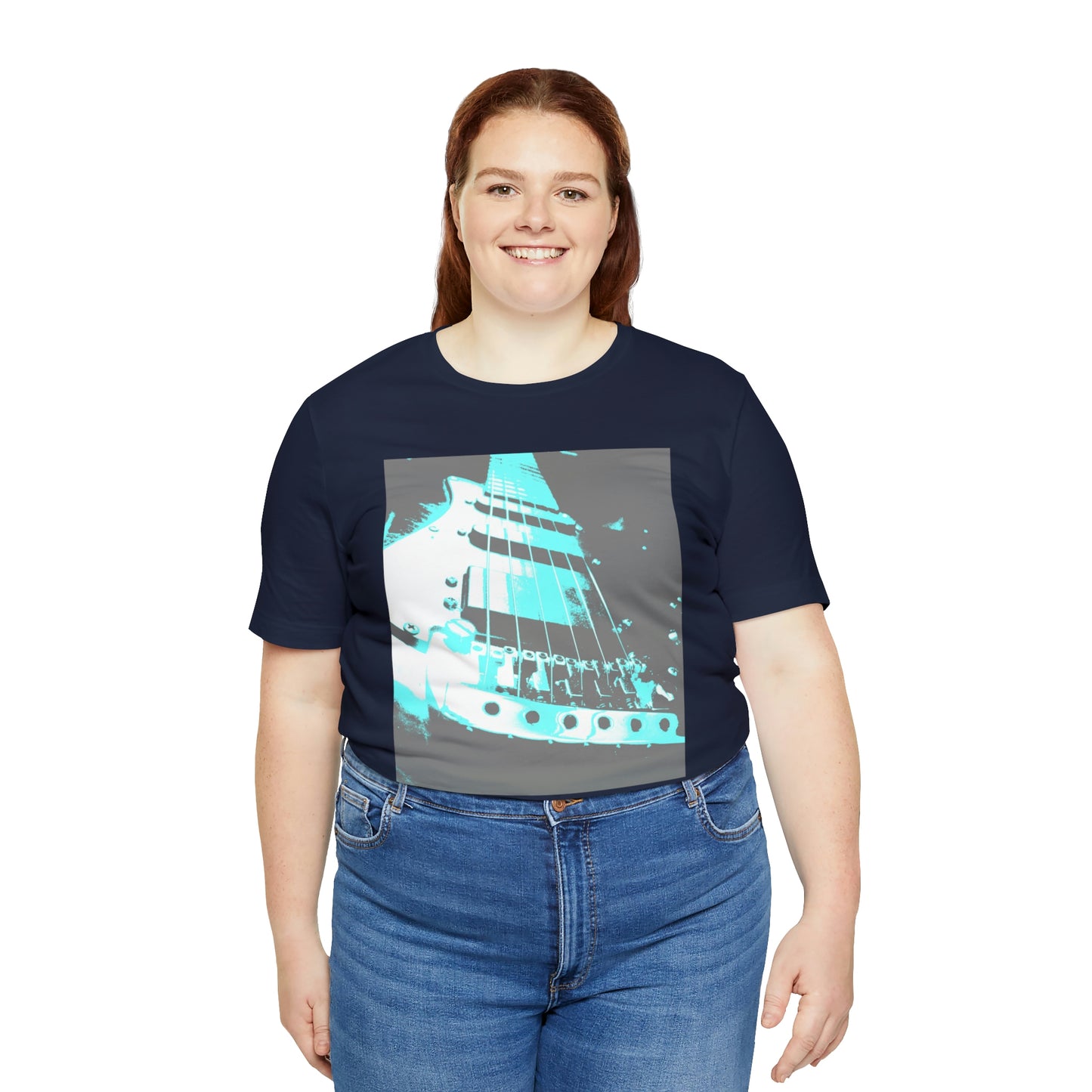 Blue Guitar - Unisex Jersey Short Sleeve Tee ~ Sharon Dawn Collection