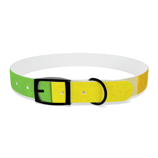 Technicolour Yellow - Dog Collar ~ Sharon Dawn Collection
