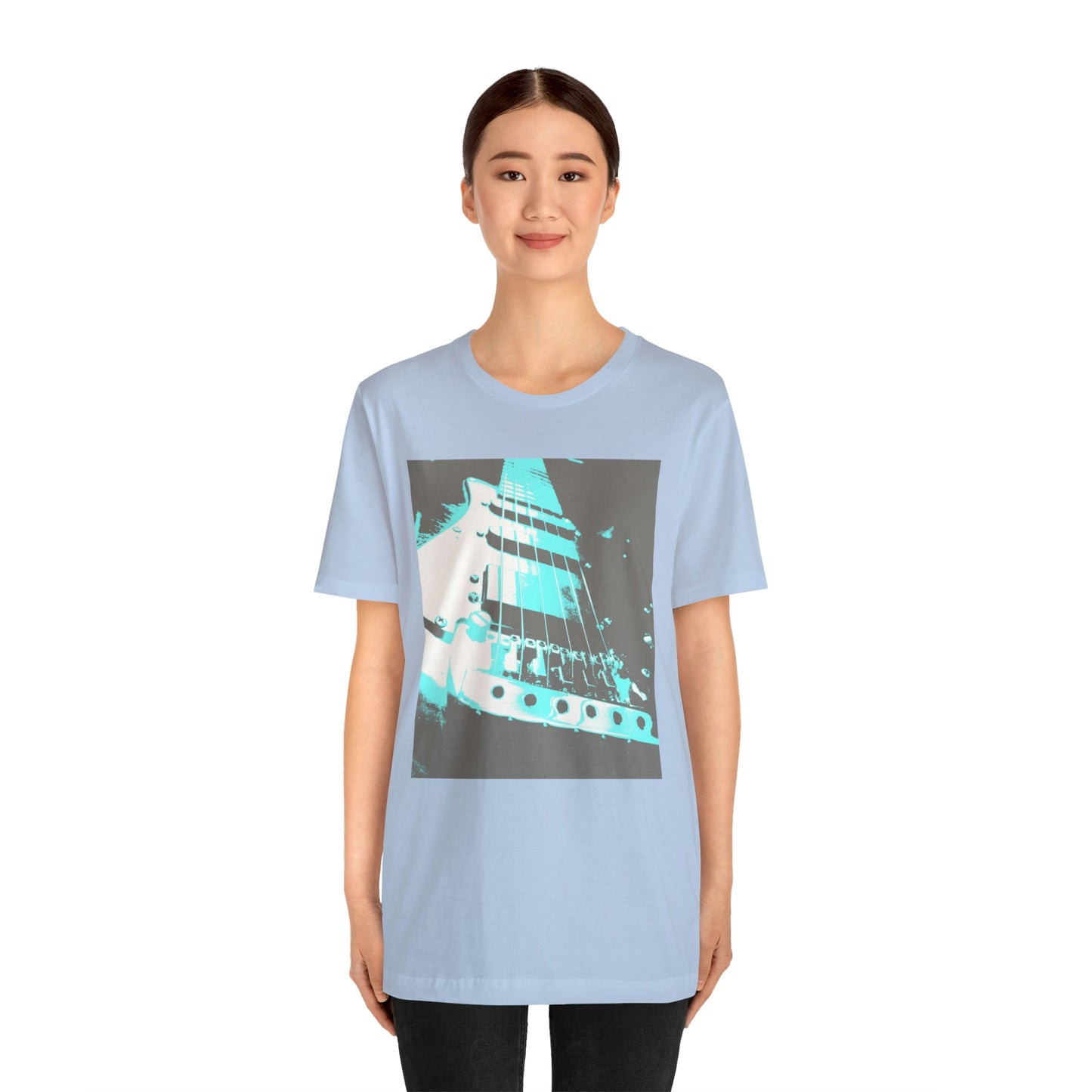 Blue Guitar - Unisex Jersey Short Sleeve Tee ~ Sharon Dawn Collection