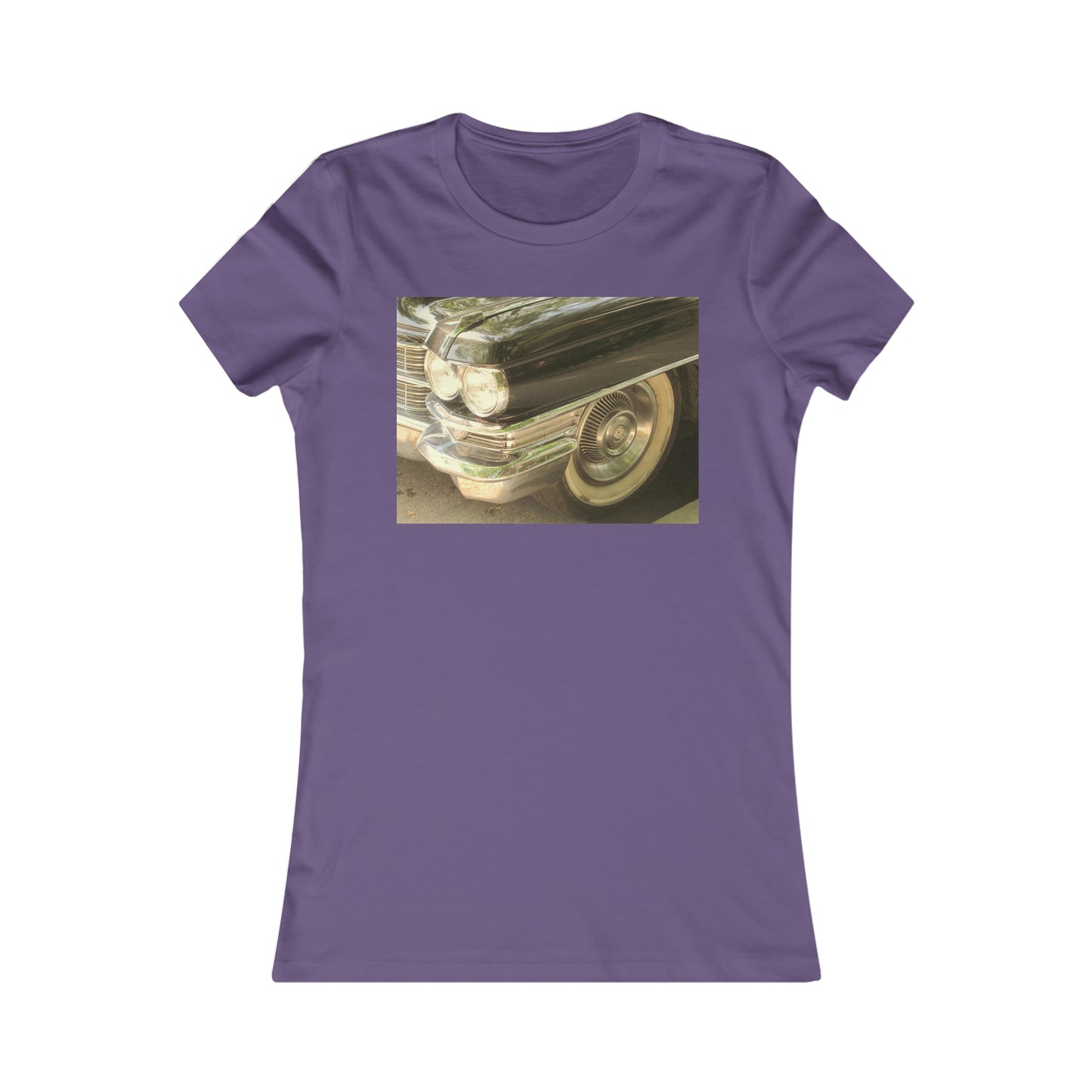 Vintage Car on a Summer Day - Women's Favourite Tee ~ Sharon Dawn Collection