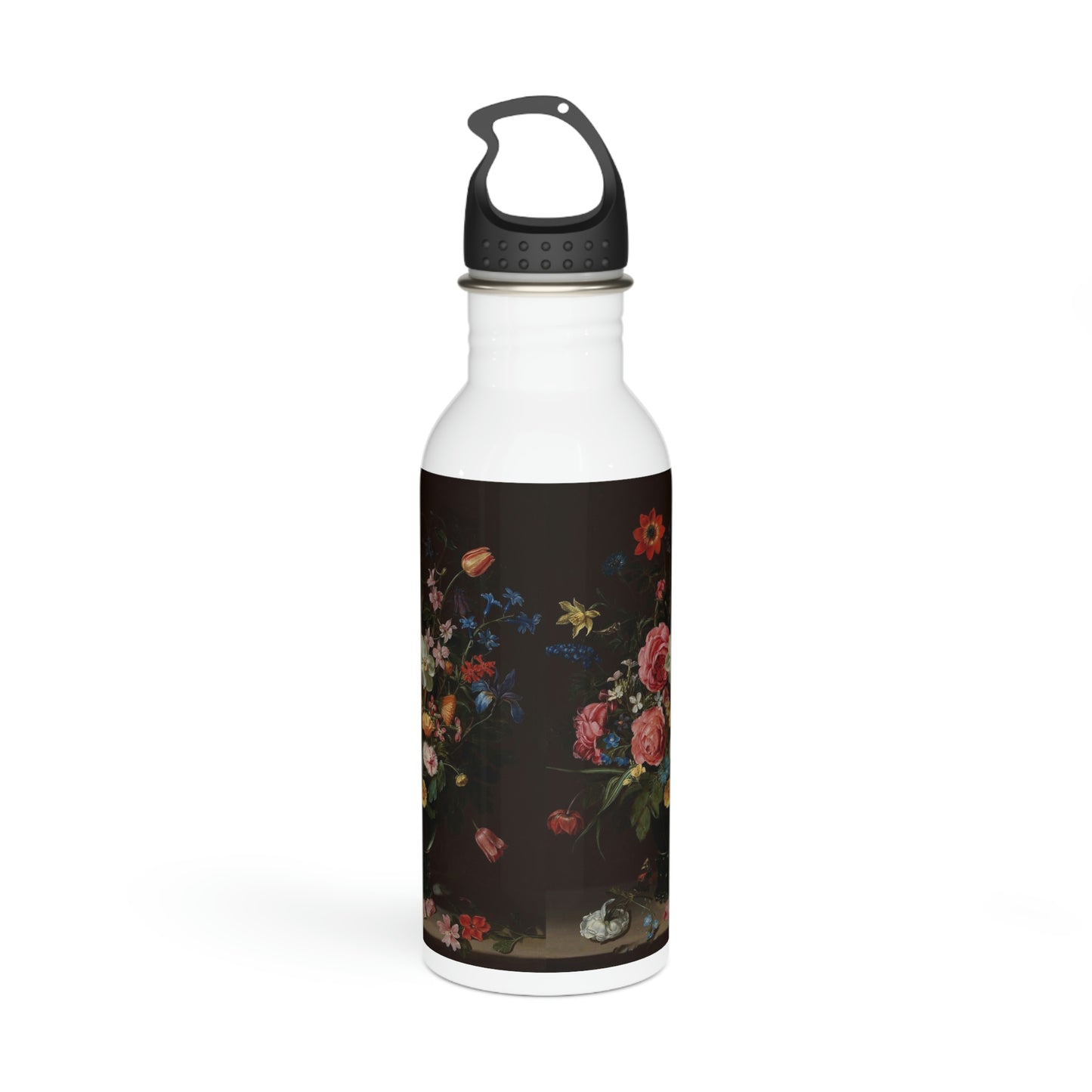 Bouquet of Flowers - Clara Peters 1612 - Stainless Steel Water Bottle ~ Sharon Dawn Collection