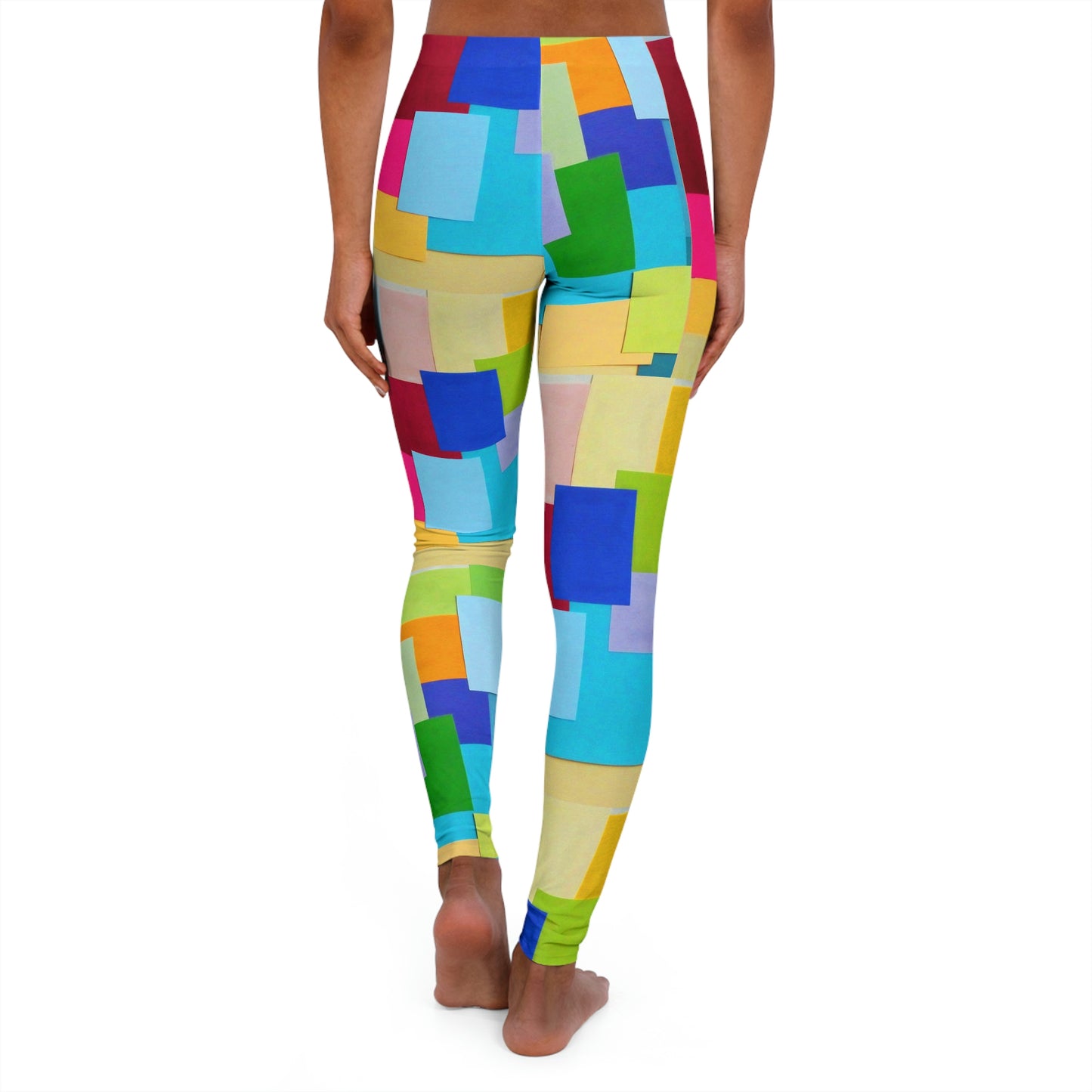 Technicolour TV - Women's Spandex Leggings (AOP) ~ Sharon Dawn Collection