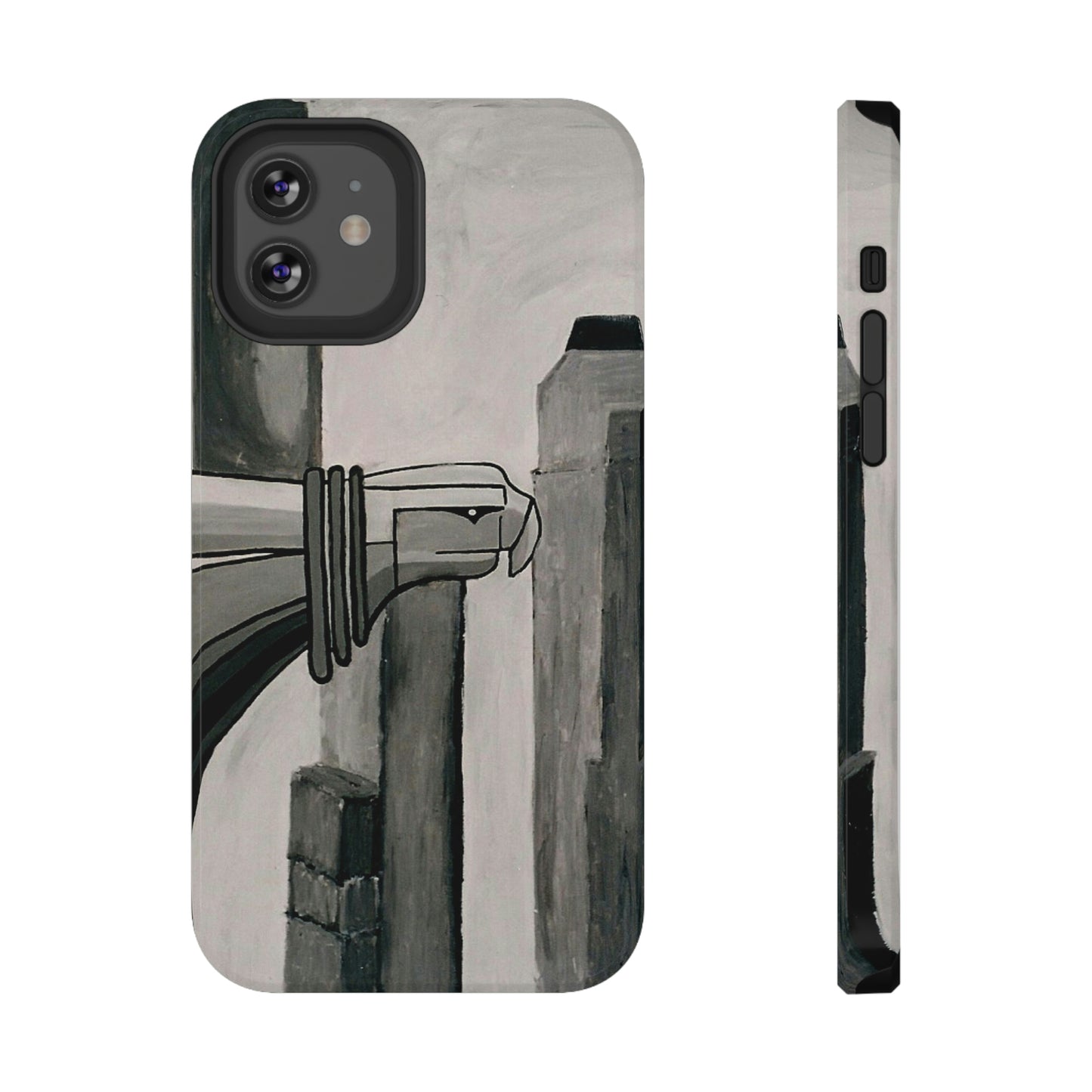 Chrysler Building Painting - Phone Case - Impact-Resistant Cases ~ Sharon Dawn Collection