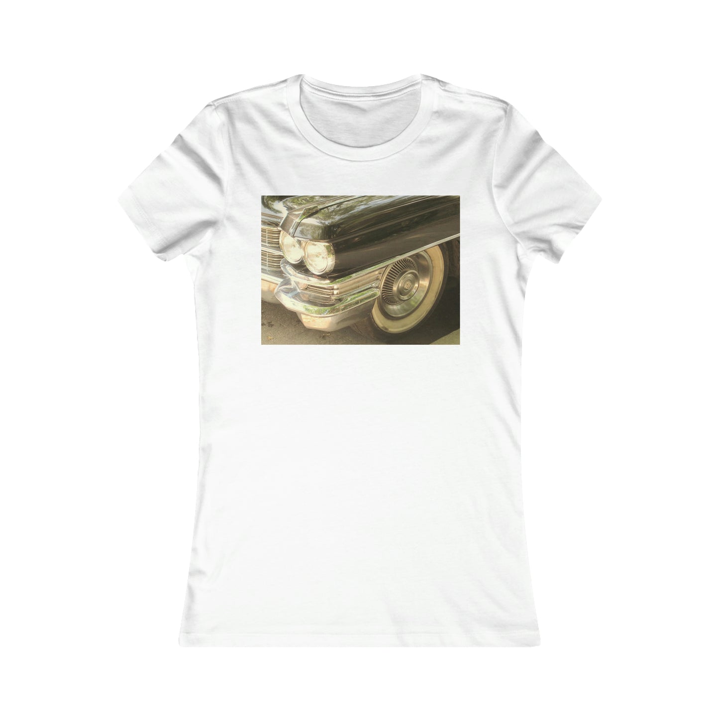 Vintage Car on a Summer Day - Women's Favourite Tee ~ Sharon Dawn Collection