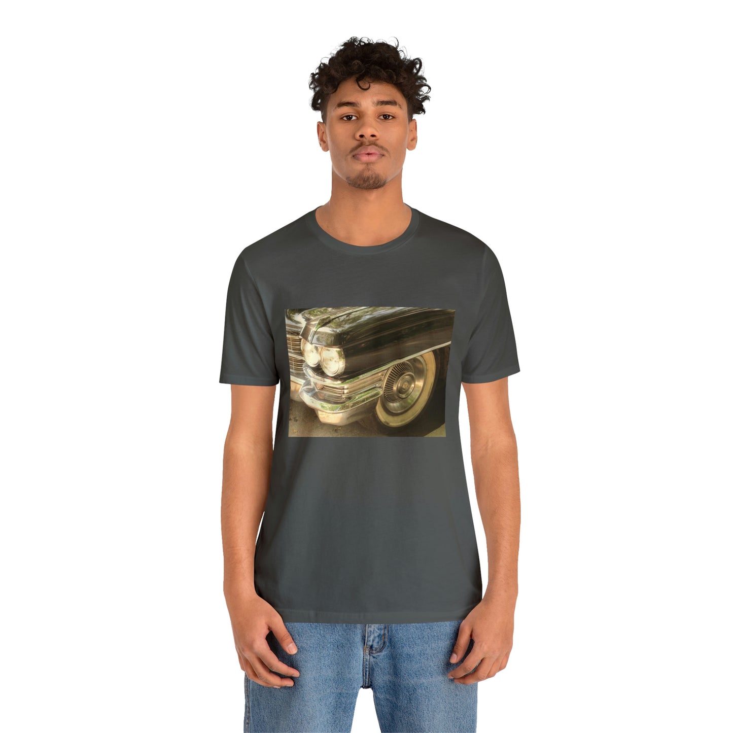 Vintage Car on a Summer Day - Unisex Jersey Short Sleeve Tee ~ Sharon Dawn Collection