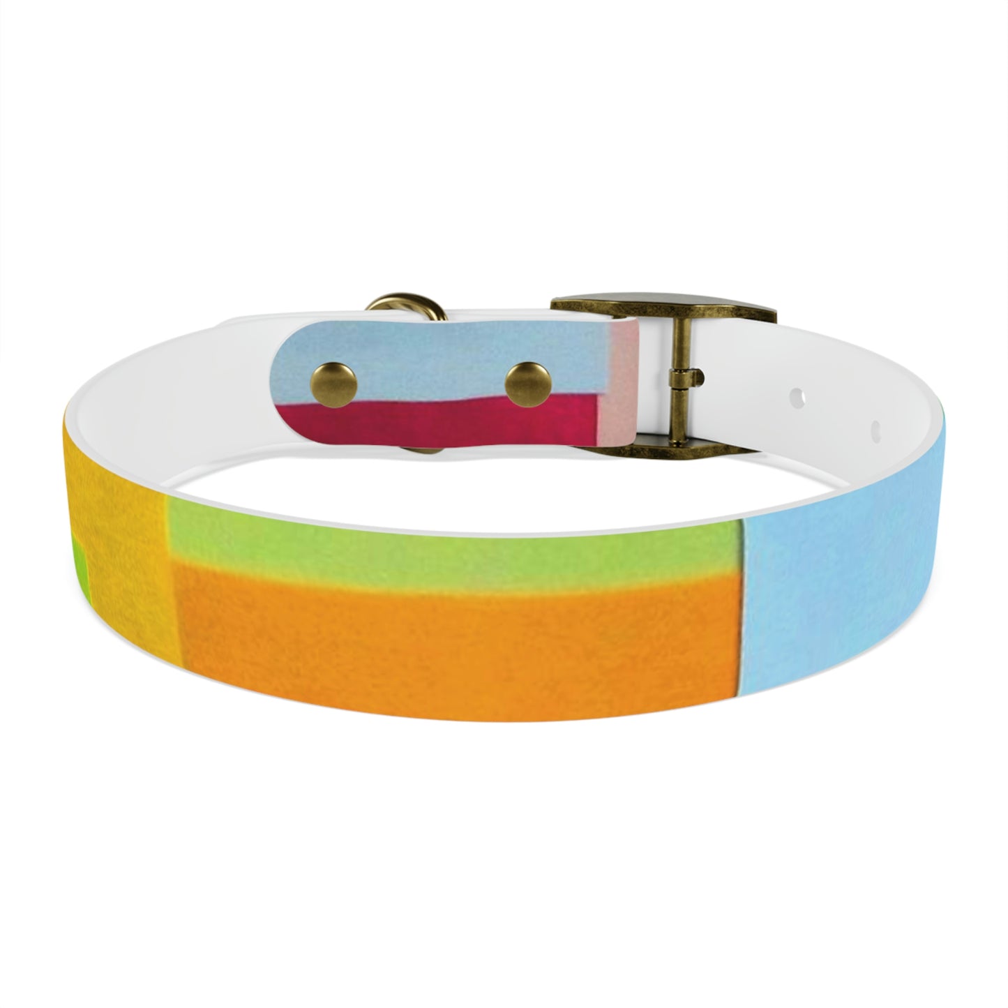 Technicolour Blue - Dog Collar ~ Sharon Dawn Collection