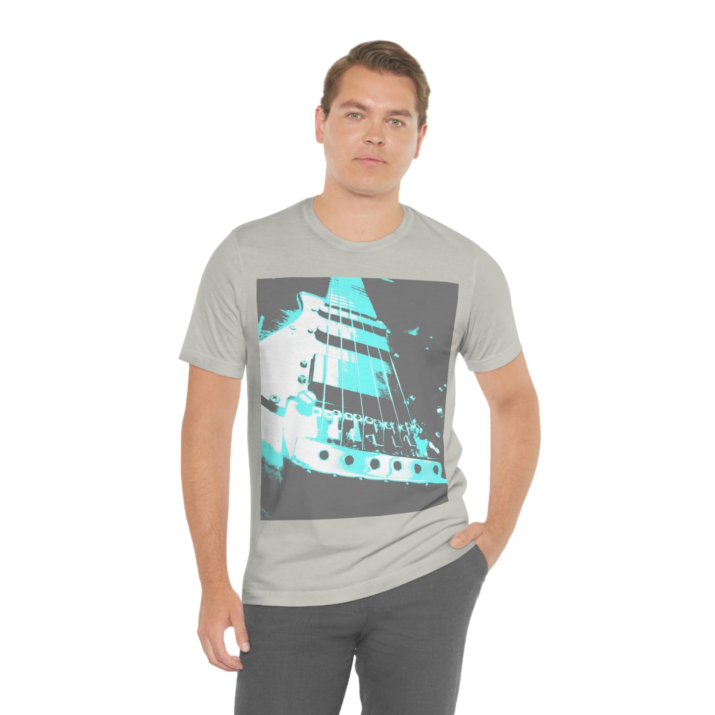 Blue Guitar - Unisex Jersey Short Sleeve Tee ~ Sharon Dawn Collection