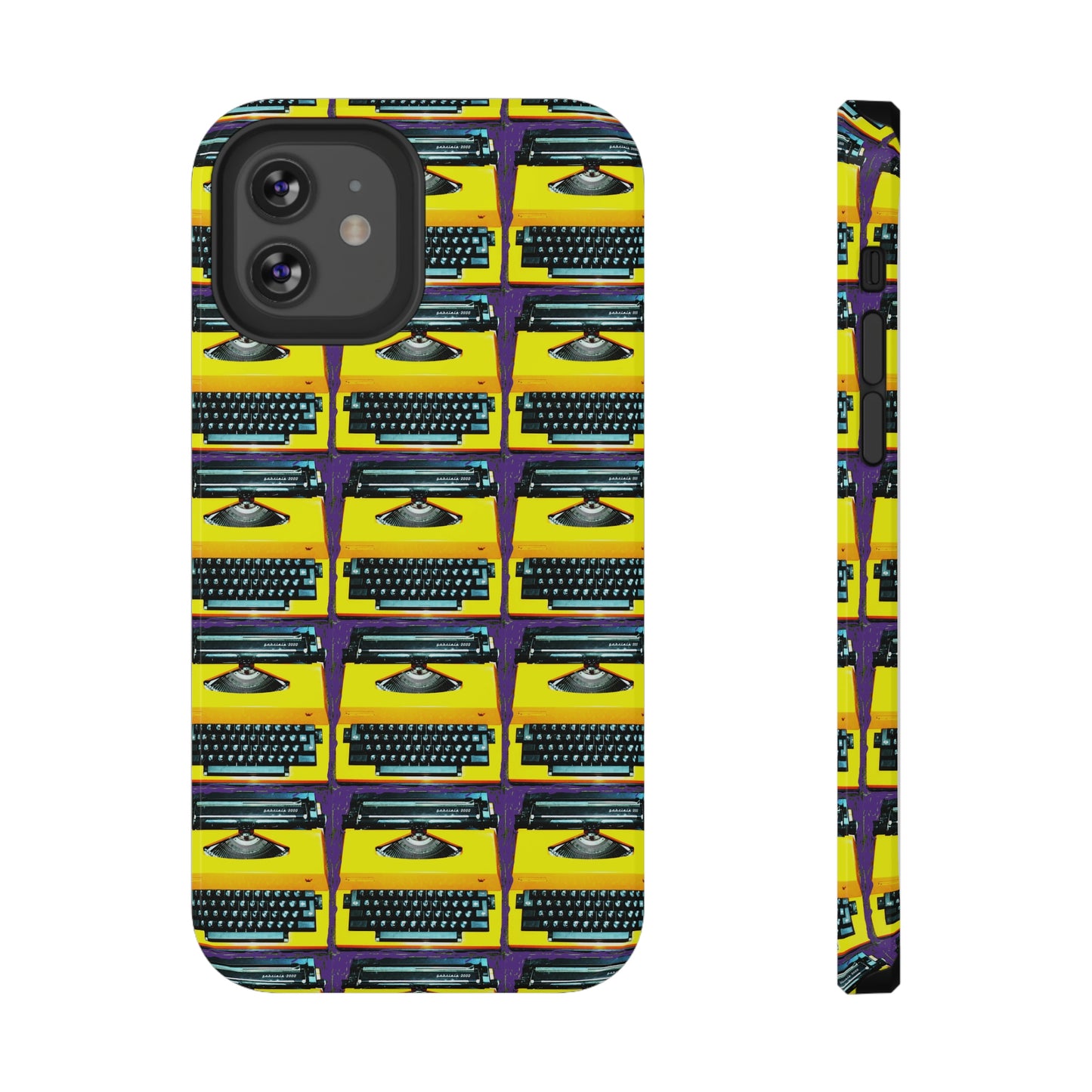 Yellow Typewriter - Impact-Resistant Cases - Phone Case ~ Sharon Dawn Collection -Limited Edition