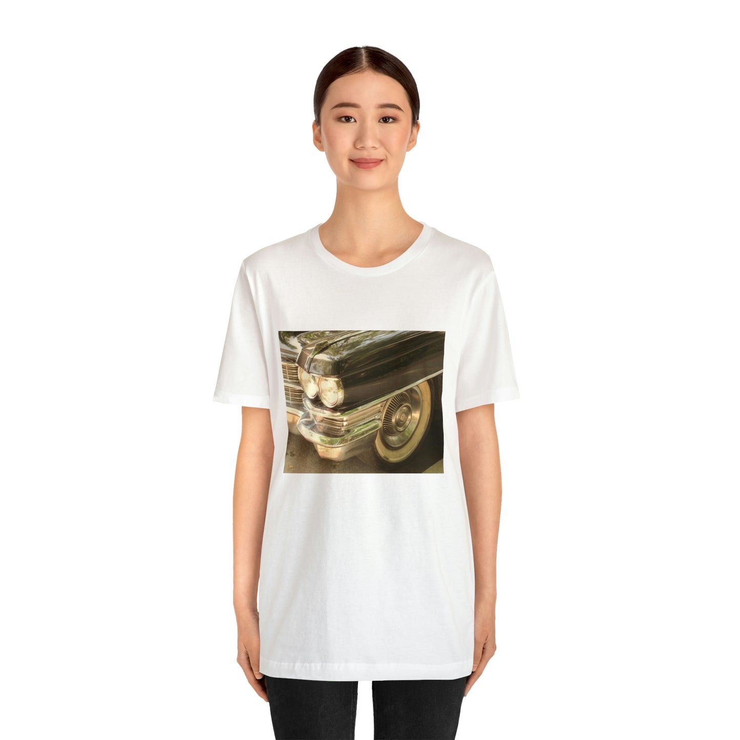 Vintage Car on a Summer Day - Unisex Jersey Short Sleeve Tee ~ Sharon Dawn Collection