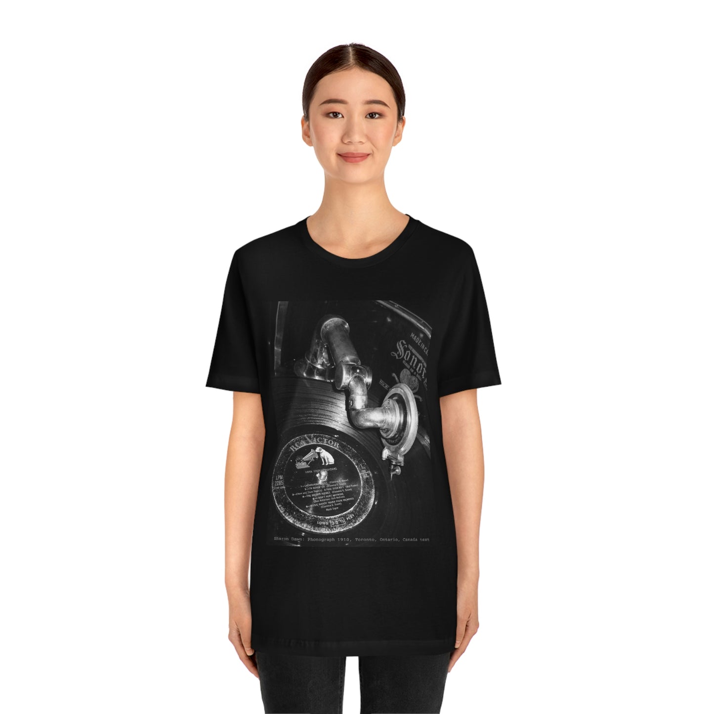 Phonograph 1910 - Unisex Jersey Short Sleeve Tee ~ Sharon Dawn Collection