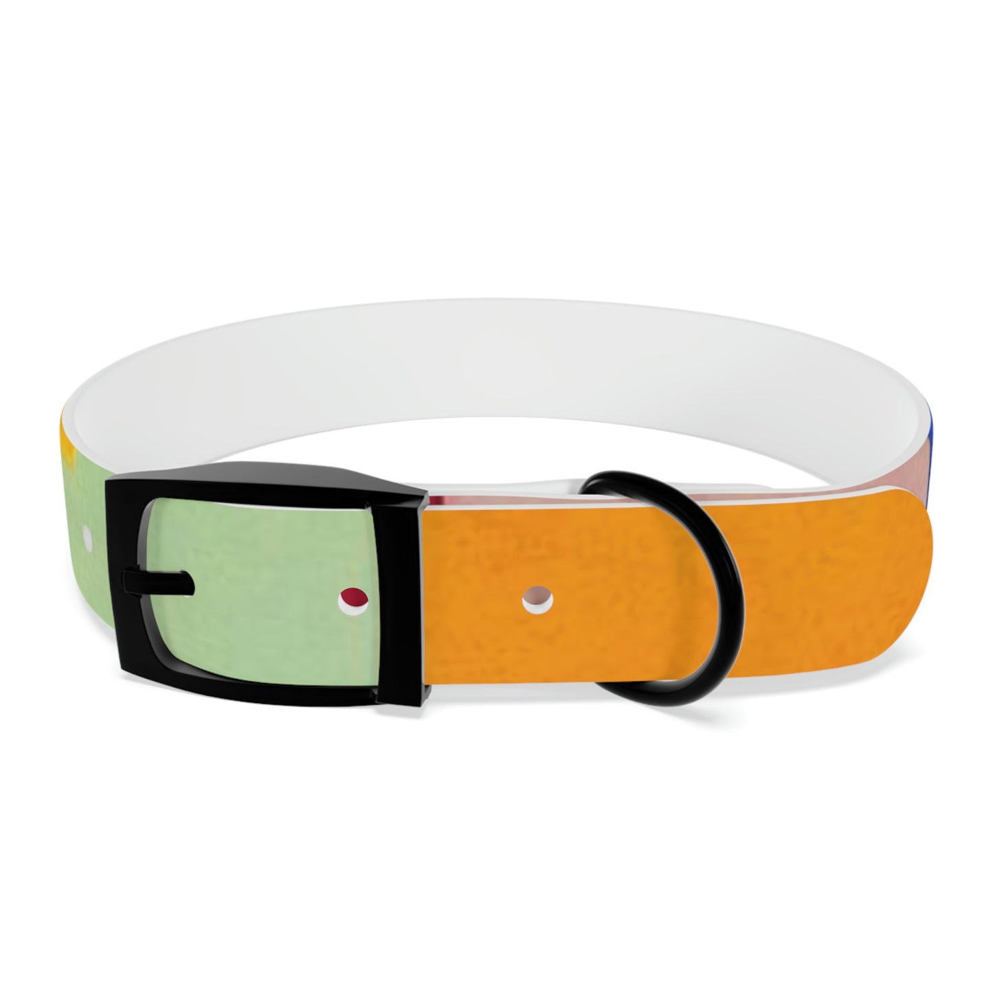 Technicolour Orange - Dog Collar ~ Sharon Dawn Collection